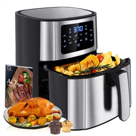 Vendita all'ingrosso Elettronica da cucina Friggitrice in plastica Friggitrice ad aria senza olio Guayaquil Airfryer